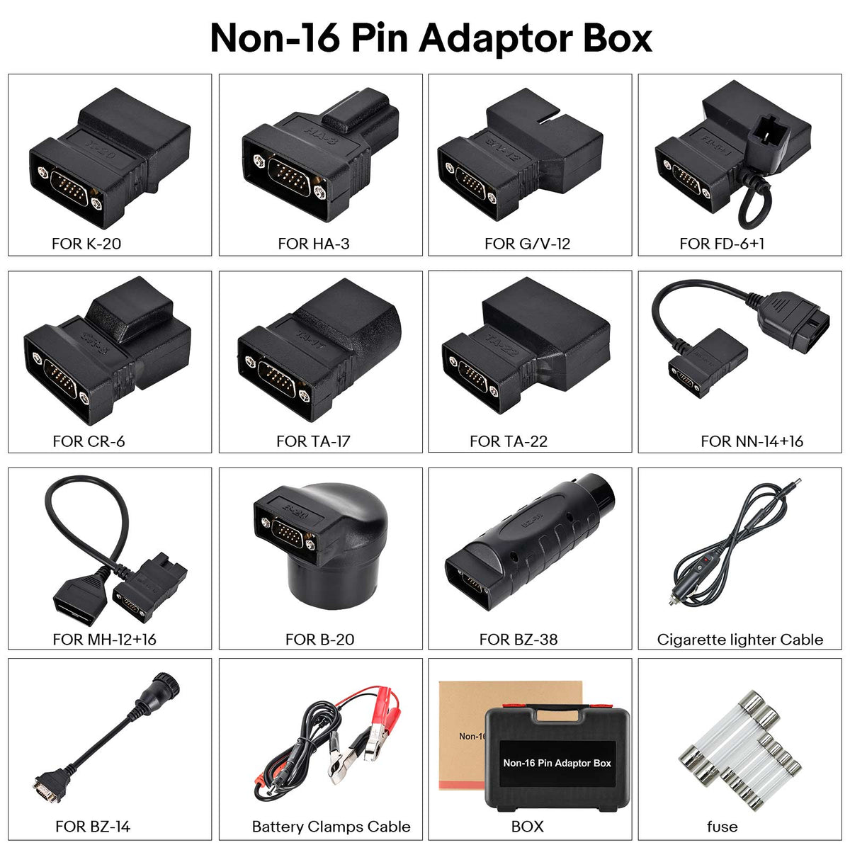 Launch X431 PRO 5 non-16-pin adapter box for older vehicles