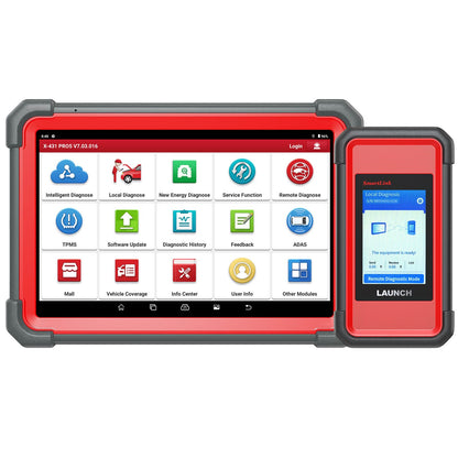 Launch X431 PRO 5 10.1-inch diagnostic tablet with SmartLink interface